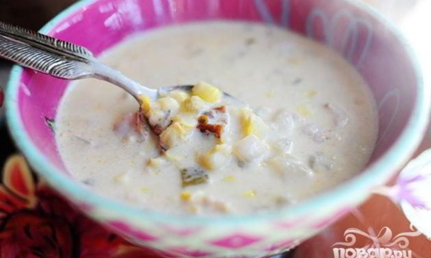 Рецепт кукурузного супа с чили