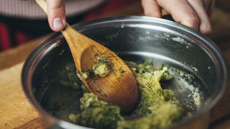 куриный суп с заварными клецками