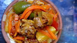 Лагман из баранины