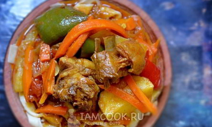 Рецепт лагмана из баранины