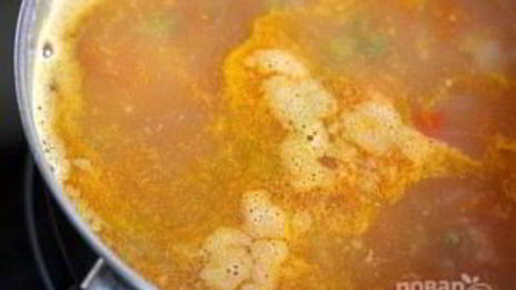 мексиканский суп с фасолью