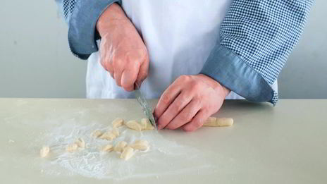 молочный суп с клецками