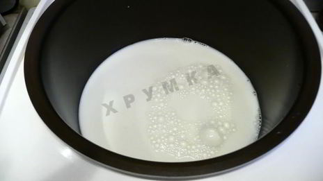 молочный суп в мультиварке