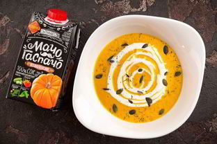 Нежный тыквенный суп по-испански