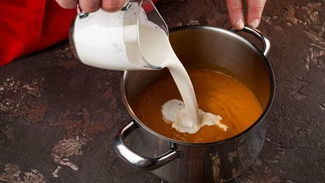 нежный тыквенный суп по-испански