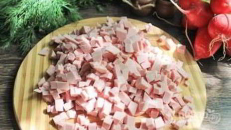 классическая окрошка на квасе