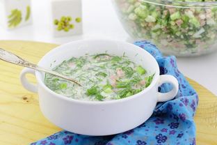 Классическая окрошка с уксусом