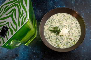 Летняя окрошка на воде