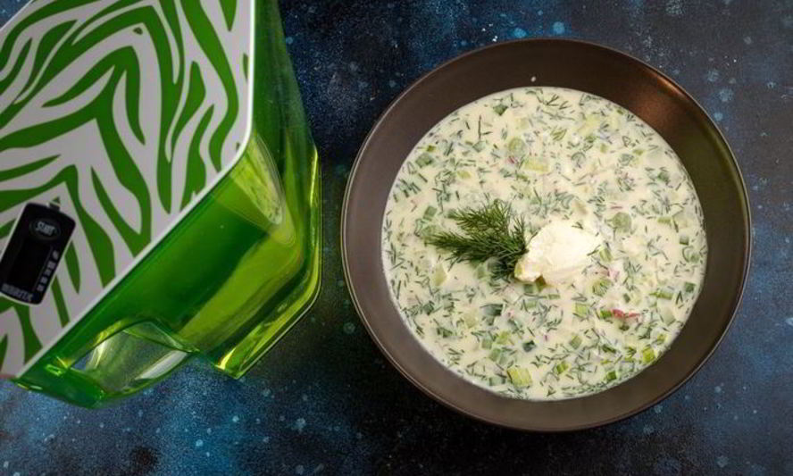 Рецепт летней окрошки на воде