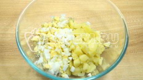 окрошка классическая с колбасой