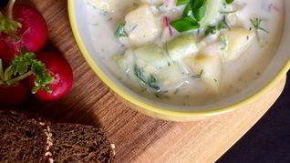 Окрошка на айране