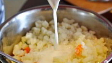 окрошка на кефире и минералке