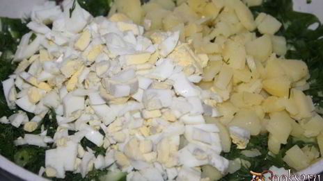 окрошка на мацони и айране