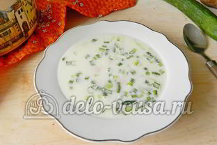 Окрошка на минералке