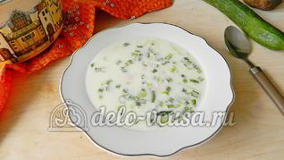 Окрошка на минералке