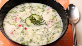 Окрошка на тане