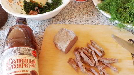 окрошка по-татарски