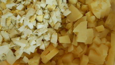 окрошка с грибами