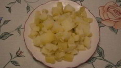 окрошка с копченой грудкой