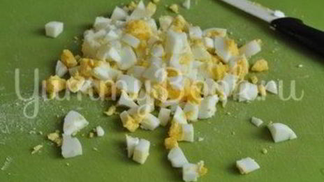 окрошка с курицей на квасе