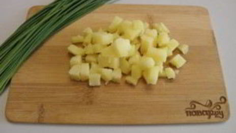 окрошка с курицей