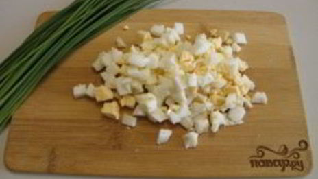 окрошка с курицей