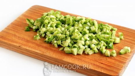 окрошка с мясом на кефире