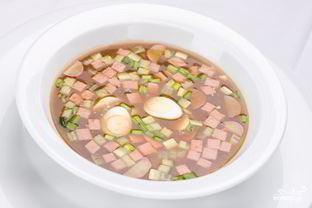 Окрошка с редькой