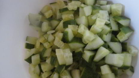 окрошка с цветной капустой