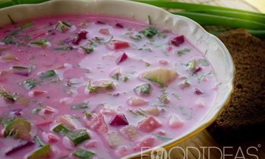 Рецепт окрошки зимой