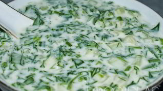 Простая окрошка