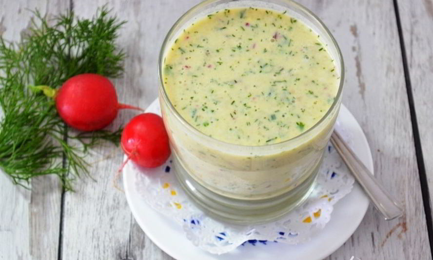 Рецепт смузей окрошка