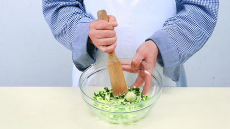 вегетарианская окрошка на кефире