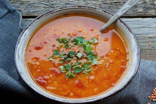 Чечевичный овощной суп