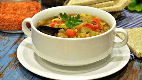 густой овощной суп