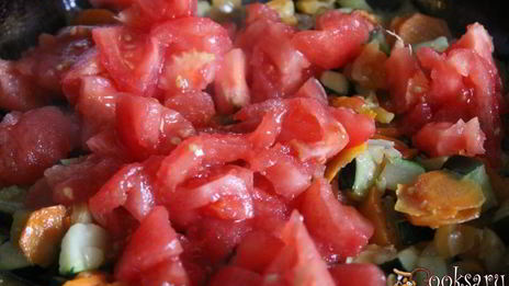 куриный суп с осенними овощами