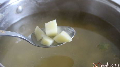 куриный суп с овощами и фарфалле