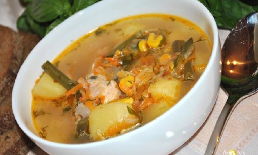 Рецепт куриного супа с овощами