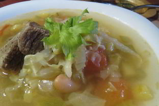 Легкий овощной суп