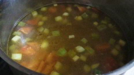 легкий овощной суп