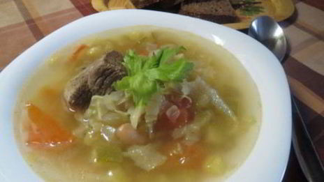 легкий овощной суп