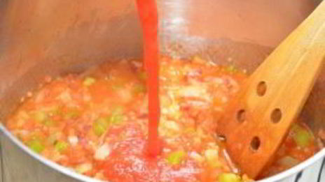 минестроне с беконом