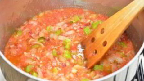 минестроне с беконом