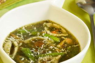 Минестроне с курицей