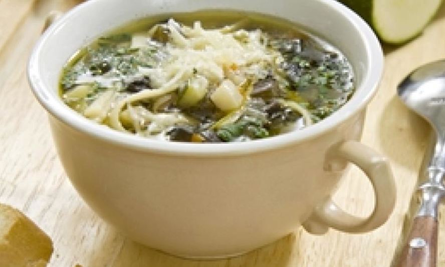 Рецепт минестроне с лингвини