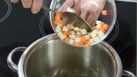 минестроне с лингвини