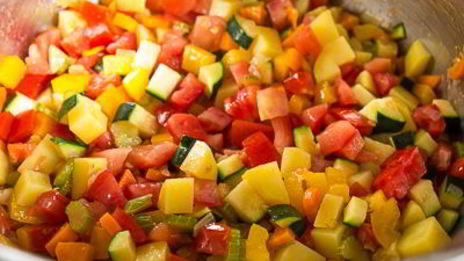 минестроне с песто