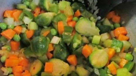 овощной, густой суп