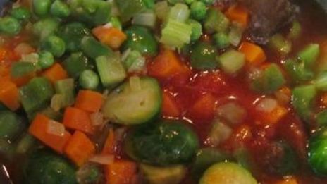 овощной, густой суп