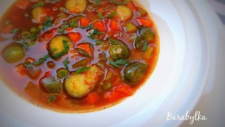 овощной, густой суп